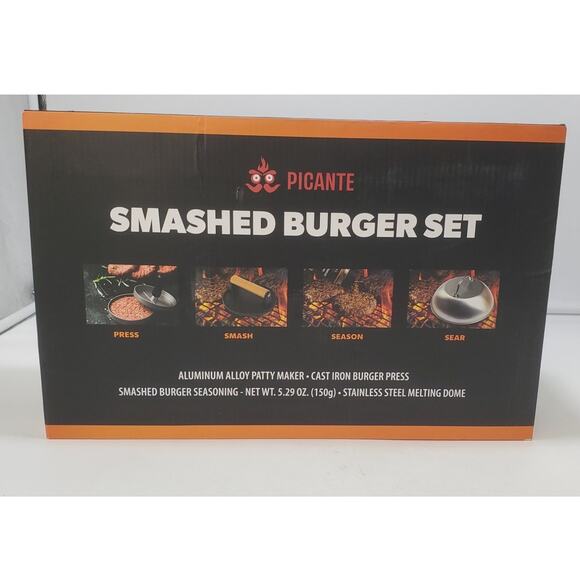 Picante Smashed Burger Set, **NEW** - Picture 1 of 3